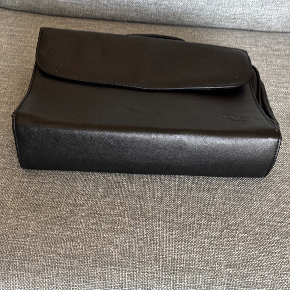 Dior Beauty makeup toiletry Black faux leather Bag - Picture 14 of 14